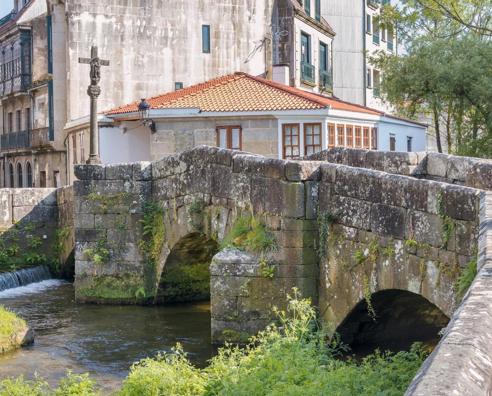Alojamiento Ponte Romana Apartamento Caldas De Reis Exterior foto